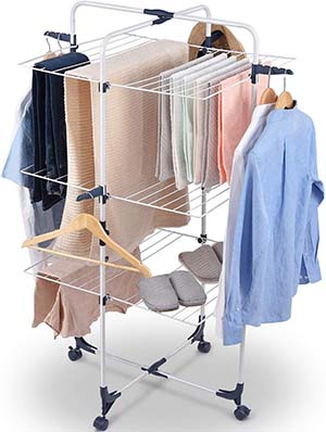 Clothes drying rack