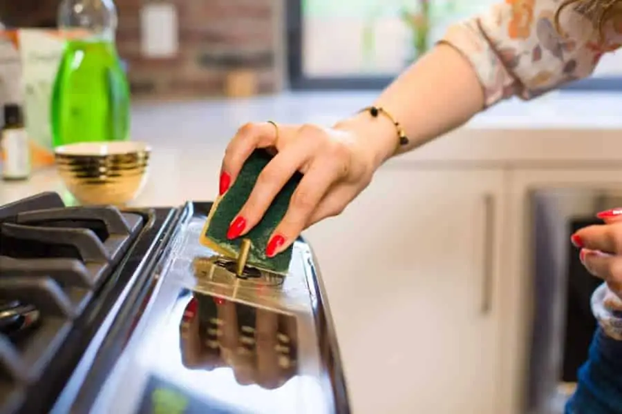 kitchen cleaning